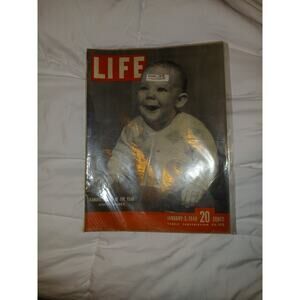 Vintage Jan 3, 1949 LIFE Magazine - Dwight D. Eisenhower II - Famous Babies